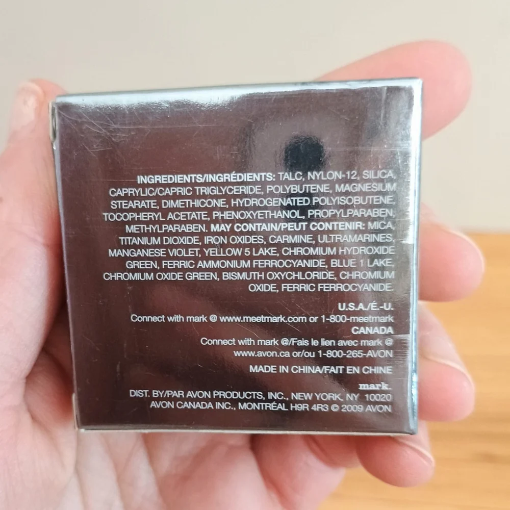 NOS 2009 Avon Mark Making Eyes Eyeshadow Duo Got The Blues 2.9g .10oz